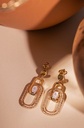 SAUNIER Boucles d'oreilles Mosaïque 7040386-01-08/000