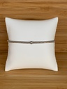 Bracelet extensible en or blanc 18 carats