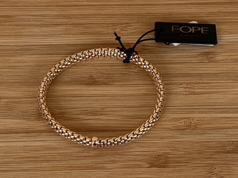 FOPE bracelet extensible Flex'It Vendôme en or 18 cts 561BM