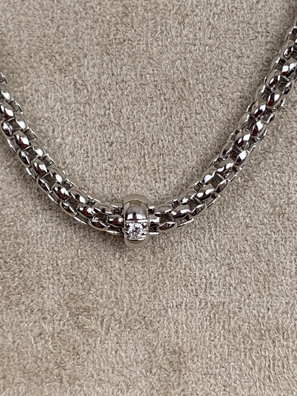 FOPE collier Rigoletto en or 18 cts et diamants