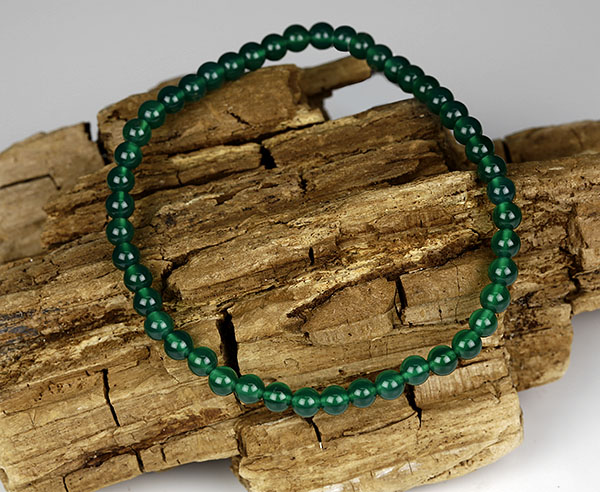 Bracelet Agate verte 00876654